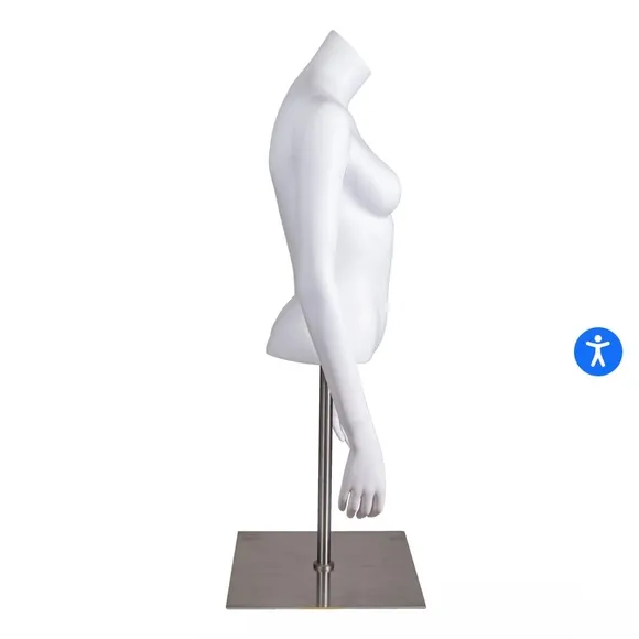 - Female Torso Form - Headless - Base Included mannequin