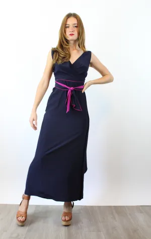 1970s CHLOE Karl Lagerfeld silk WRAP dress and shawl xs | new spring
