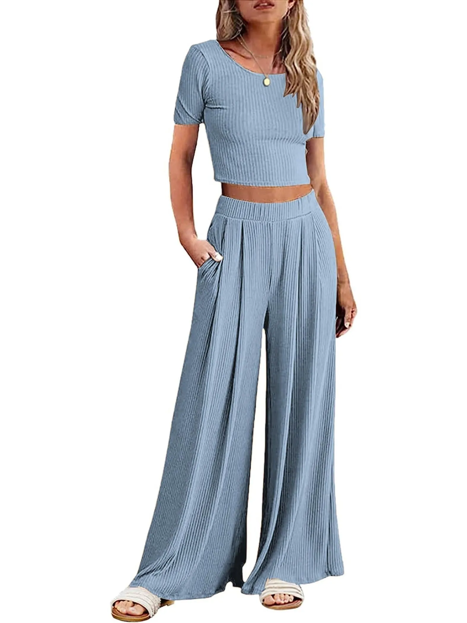 2-Piece Women's Comfy Sleepwear Set – Soft & Breathable Pajamas
