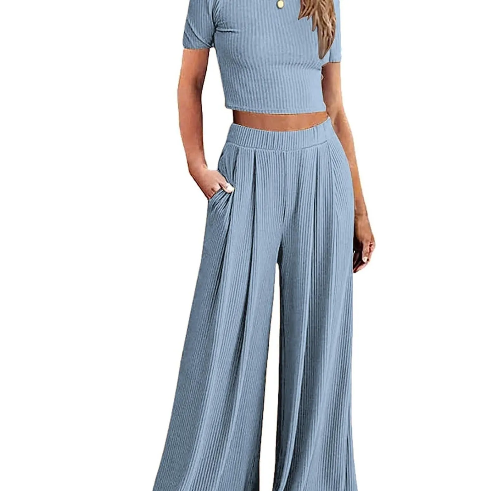 2-Piece Women's Comfy Sleepwear Set – Soft & Breathable Pajamas