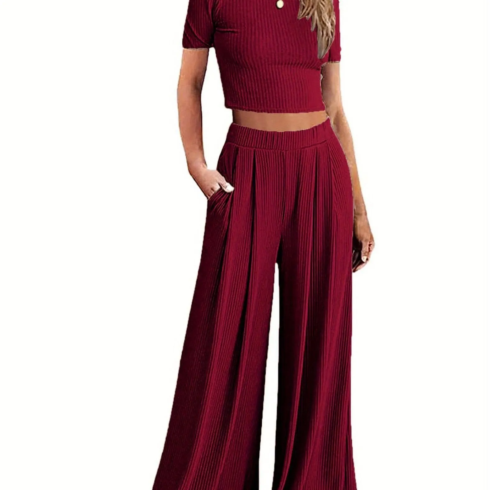 2-Piece Women's Comfy Sleepwear Set – Soft & Breathable Pajamas