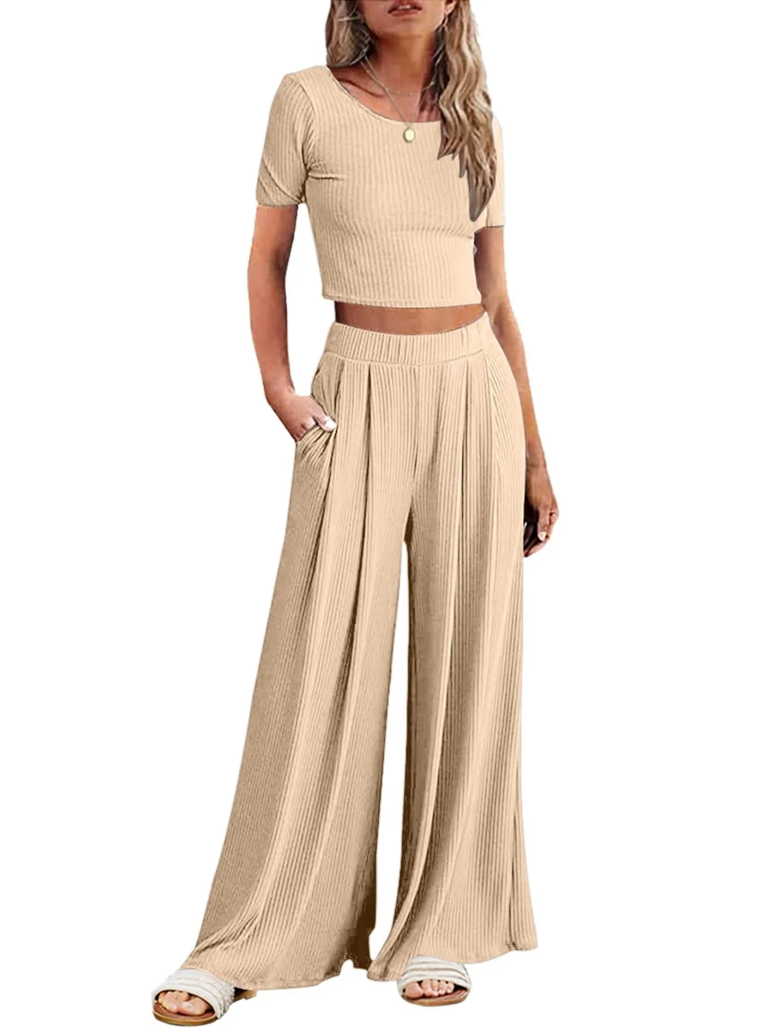 2-Piece Women's Comfy Sleepwear Set – Soft & Breathable Pajamas