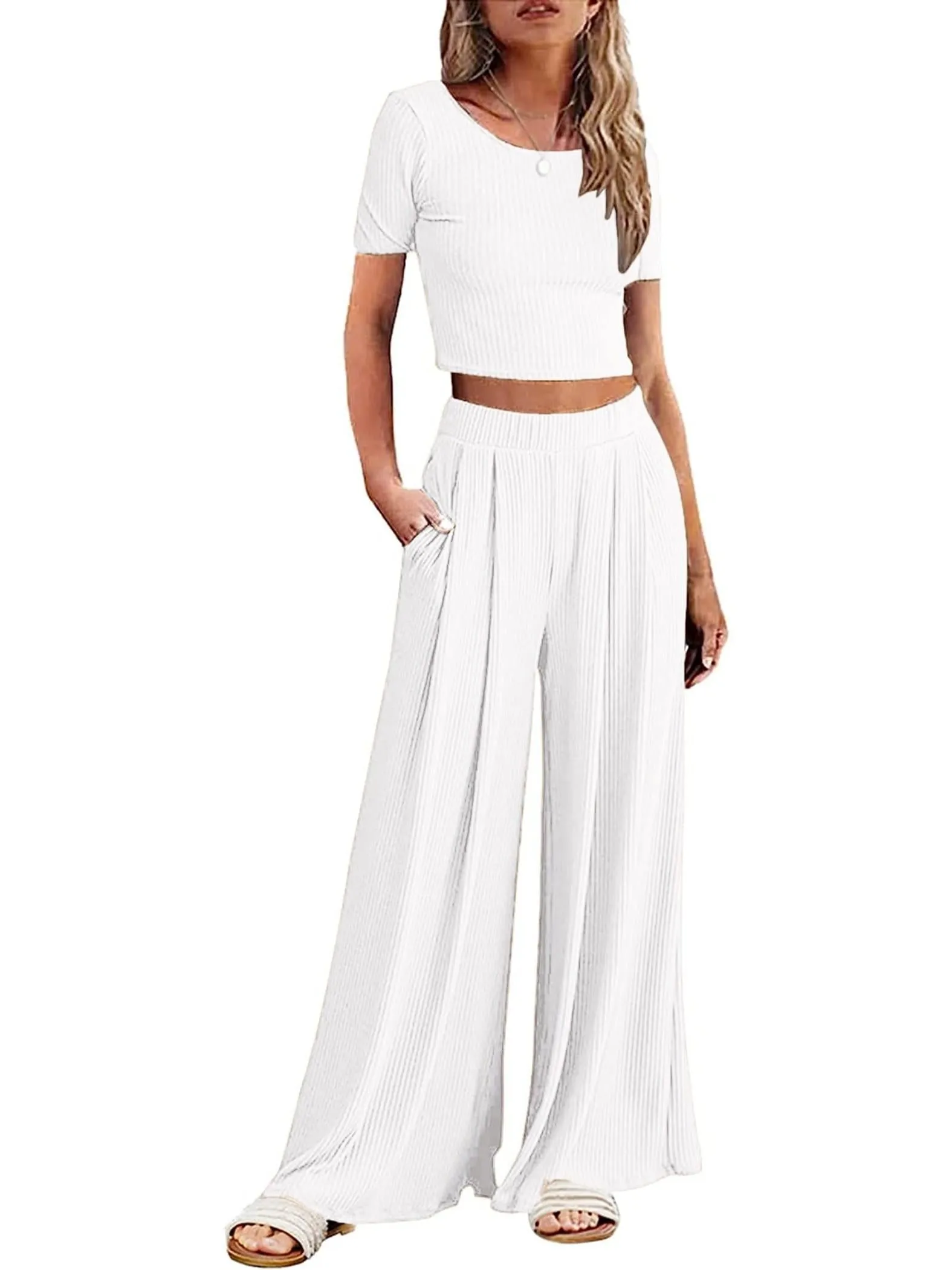 2-Piece Women's Comfy Sleepwear Set – Soft & Breathable Pajamas