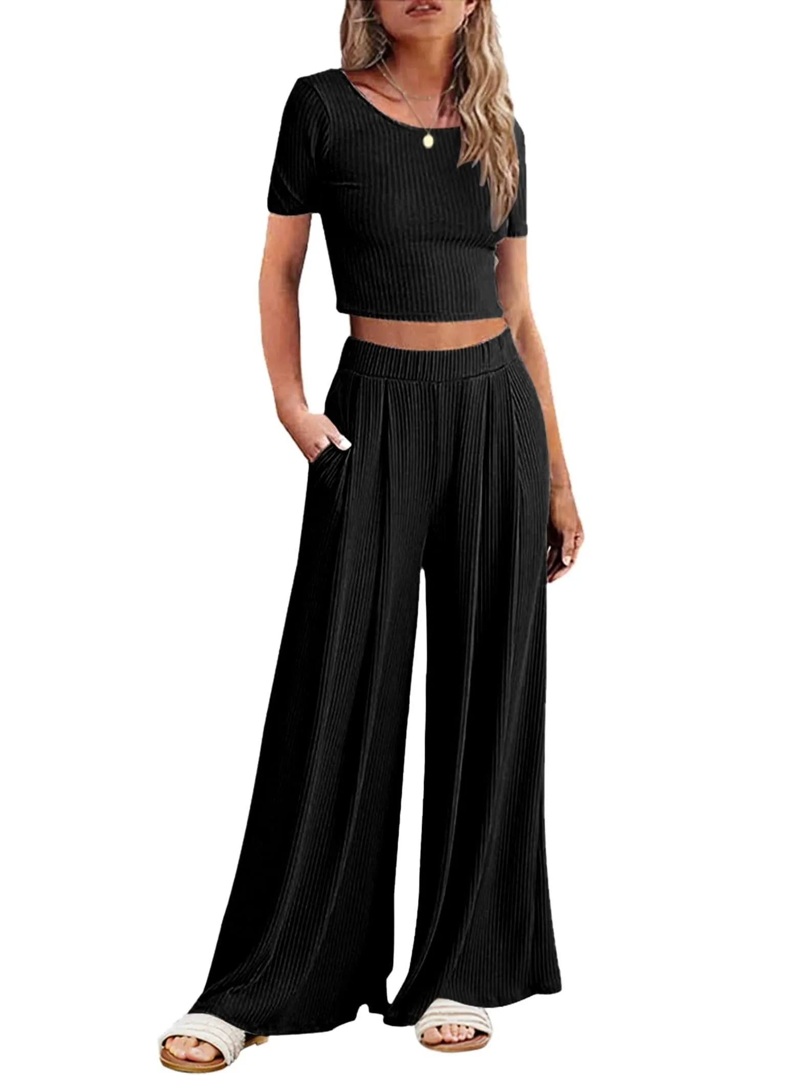 2-Piece Women's Comfy Sleepwear Set – Soft & Breathable Pajamas