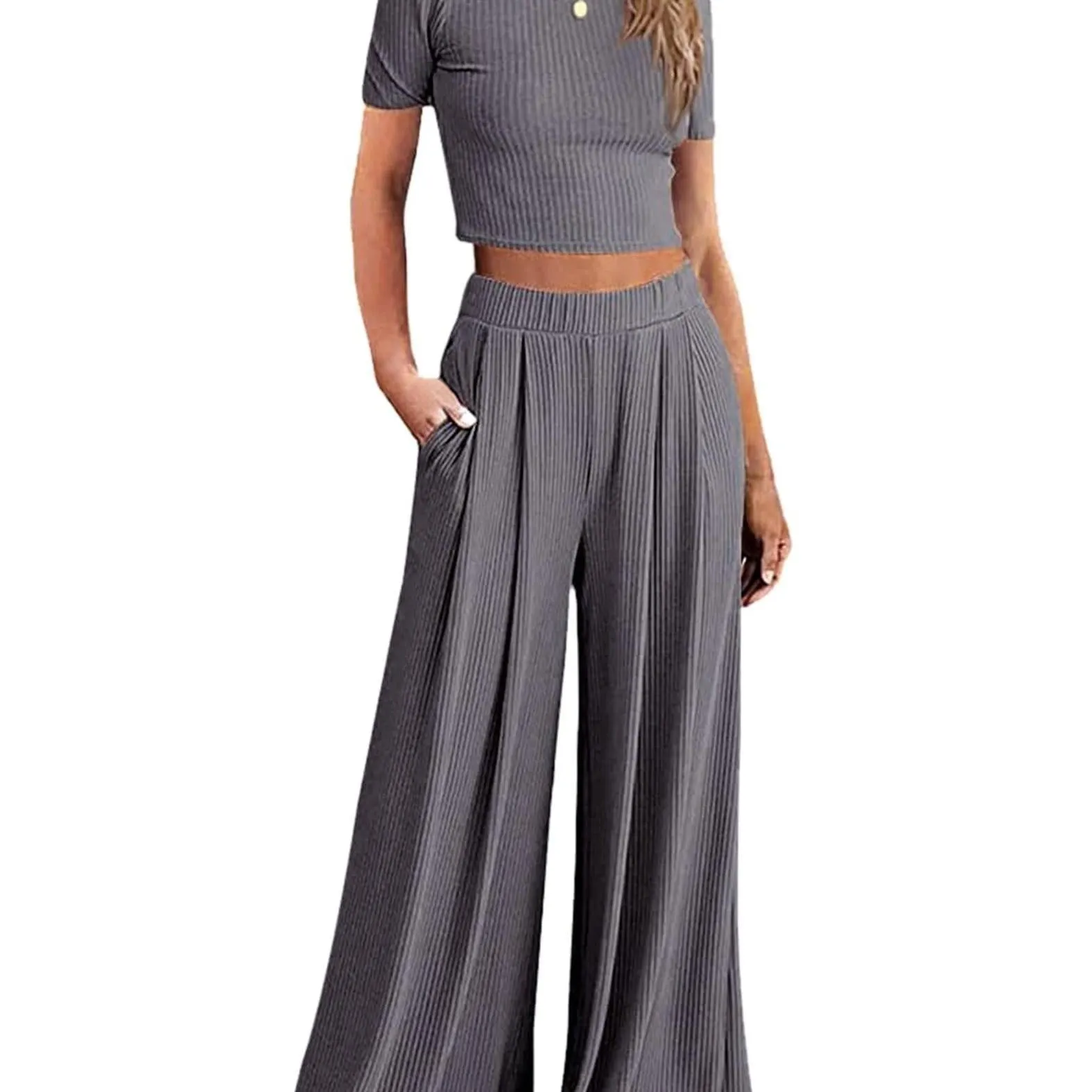 2-Piece Women's Comfy Sleepwear Set – Soft & Breathable Pajamas