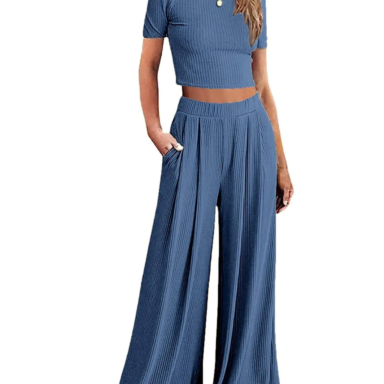 2-Piece Women's Comfy Sleepwear Set – Soft & Breathable Pajamas