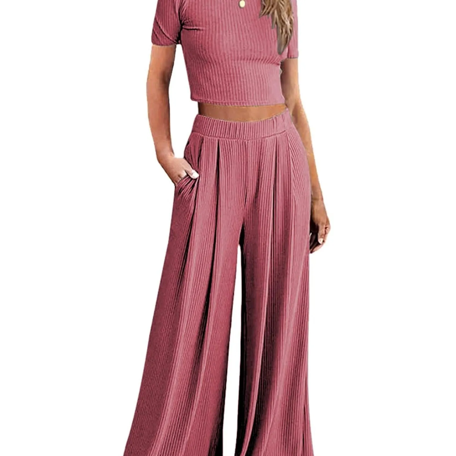 2-Piece Women's Comfy Sleepwear Set – Soft & Breathable Pajamas