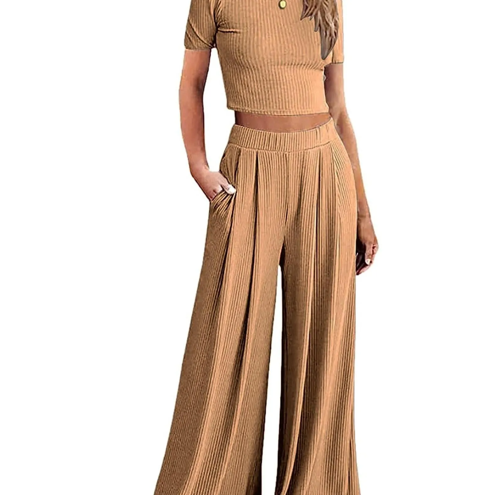 2-Piece Women's Comfy Sleepwear Set – Soft & Breathable Pajamas