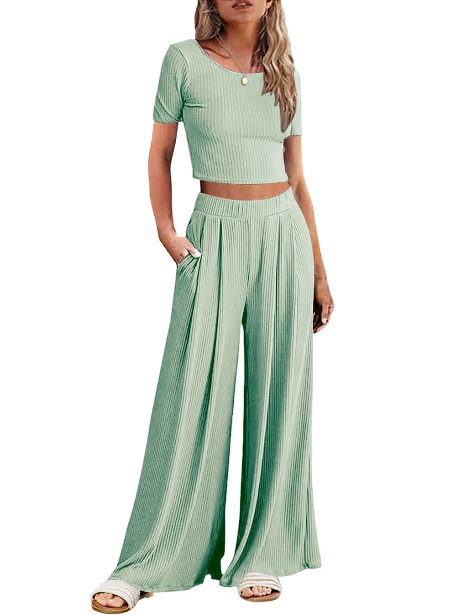 2-Piece Women's Comfy Sleepwear Set – Soft & Breathable Pajamas