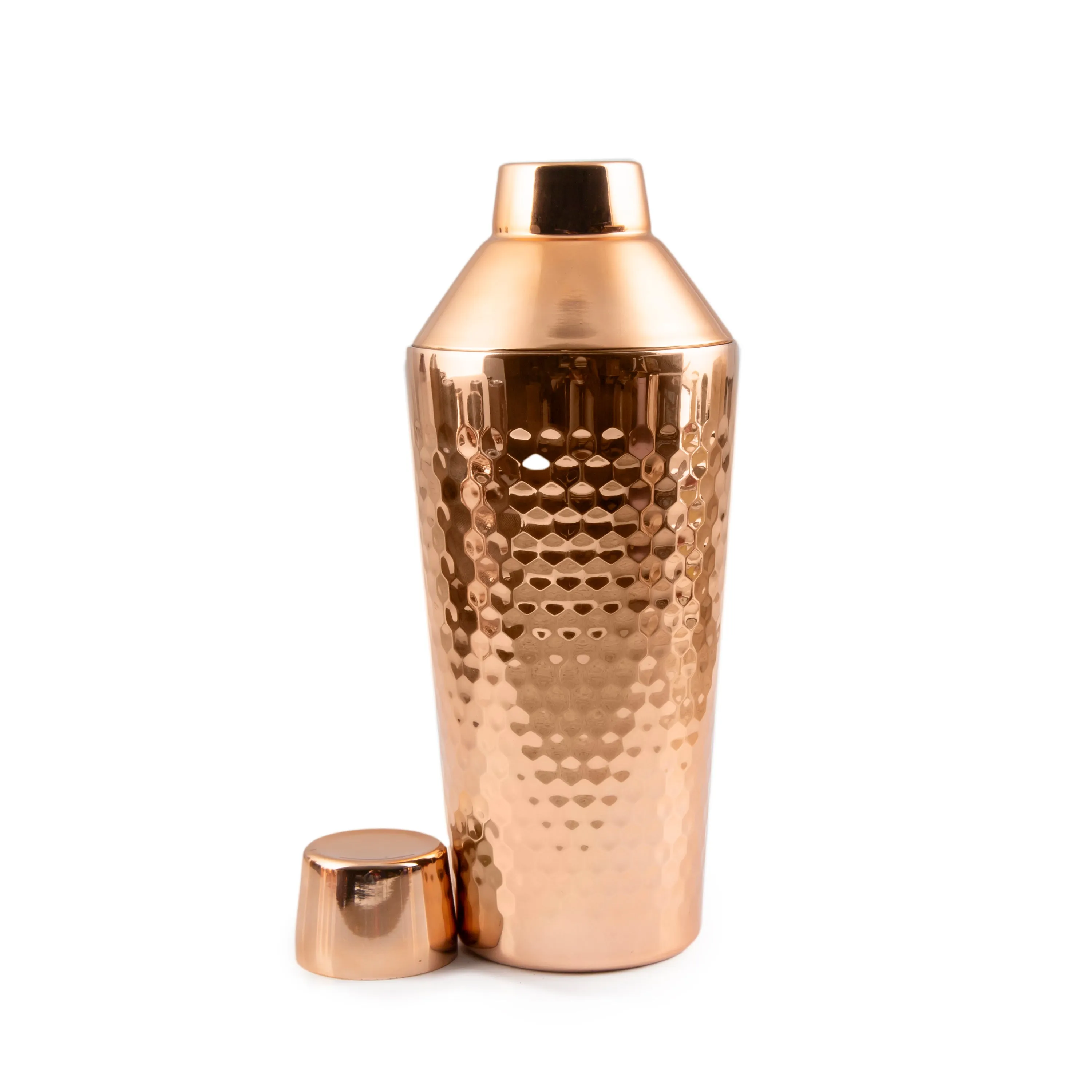 20 oz Faceted Copper Insulated Shaker