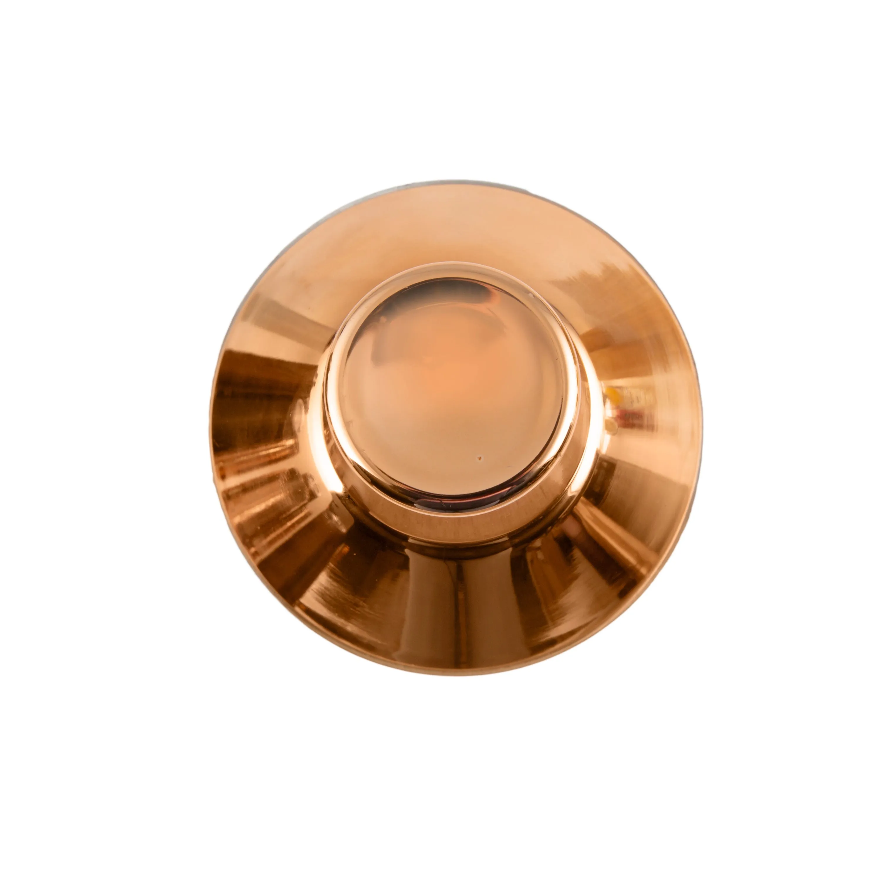 20 oz Faceted Copper Insulated Shaker