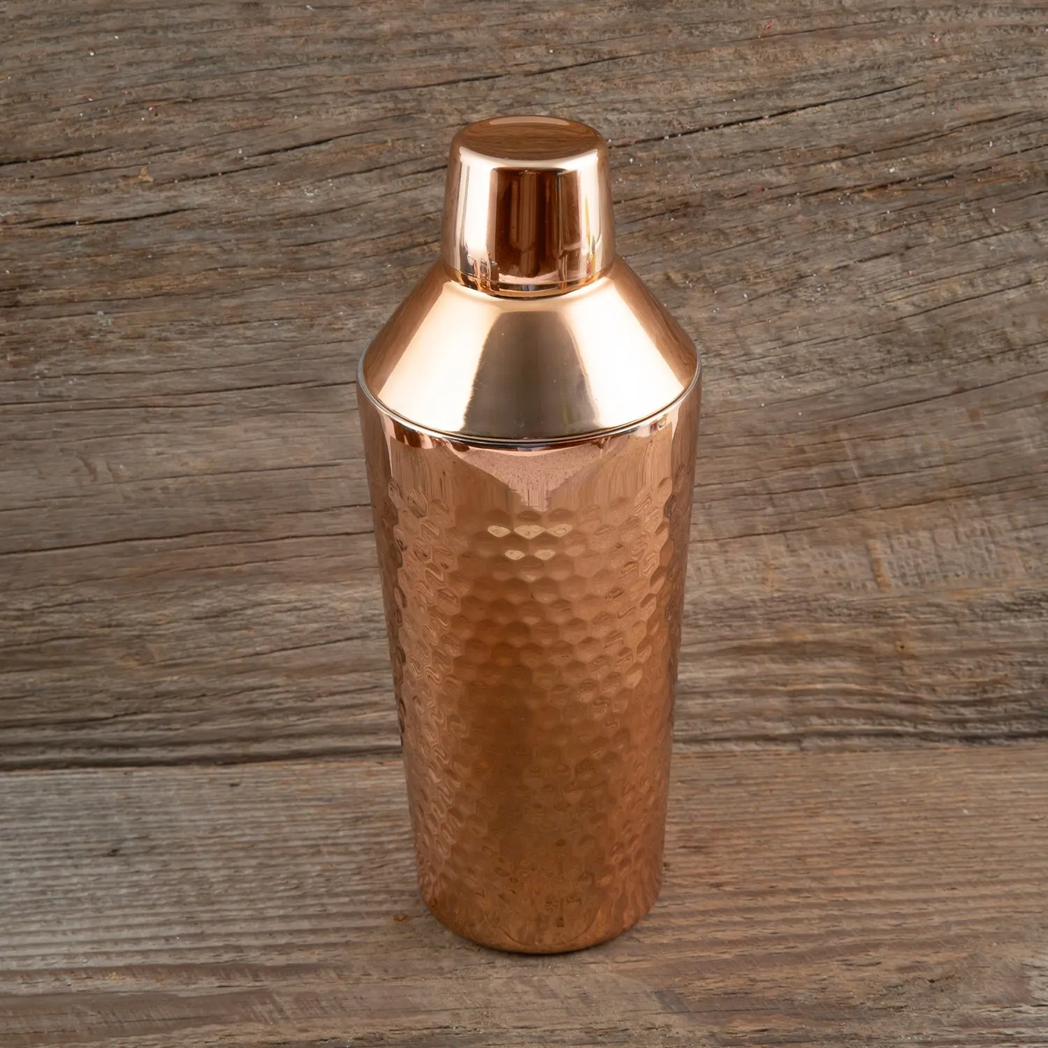 20 oz Faceted Copper Insulated Shaker