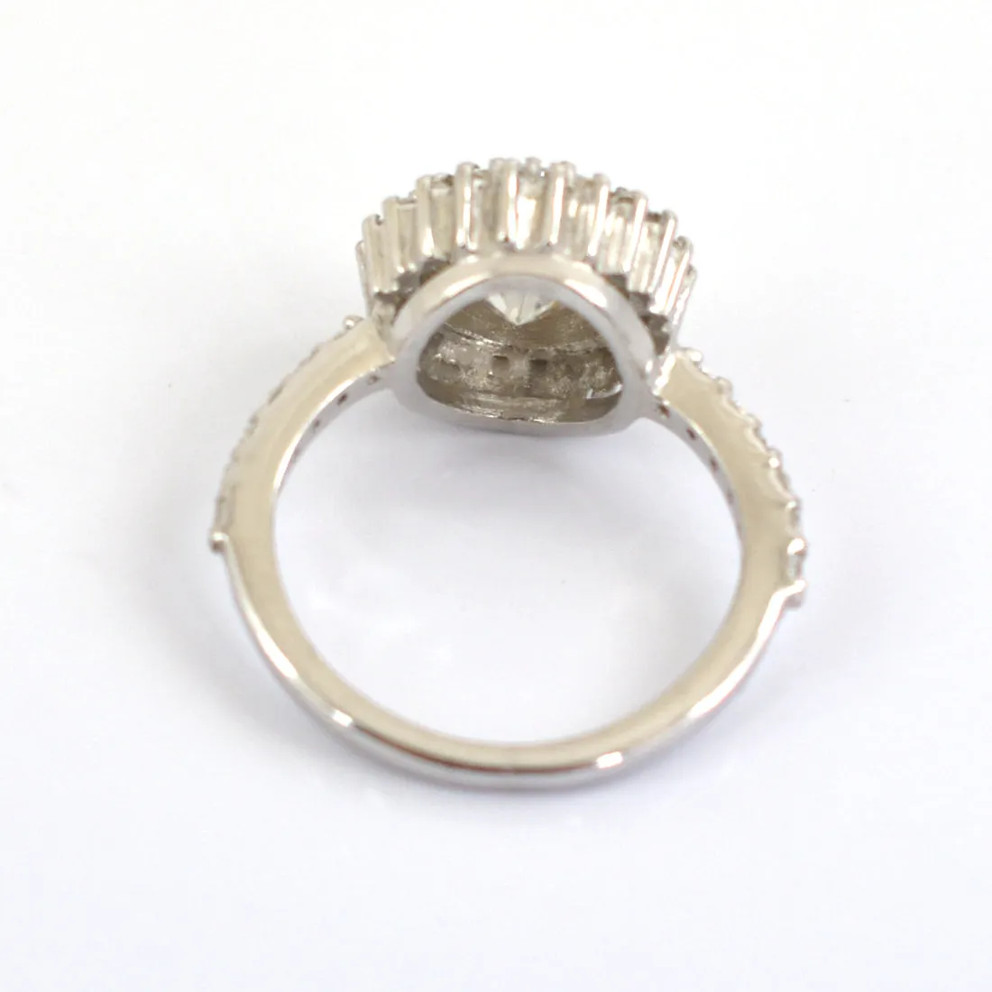 2.50 Ct Certified Gorgeous Off-White Diamond Ring with Diamond Accents, 100% Certified. Lovely Gift for Wife, Girlfriend