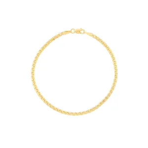 2.70mm Solid Round Box Chain with Lobster Lock
