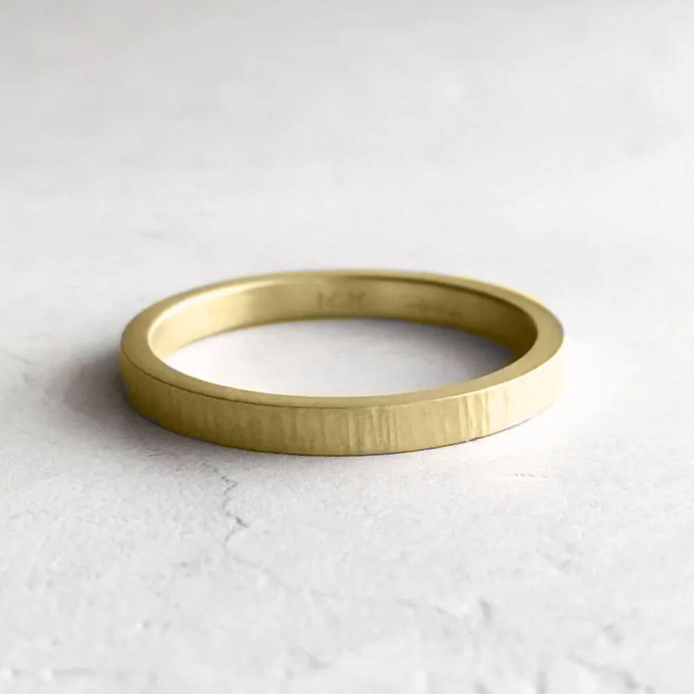 2mm Bark Texture Band