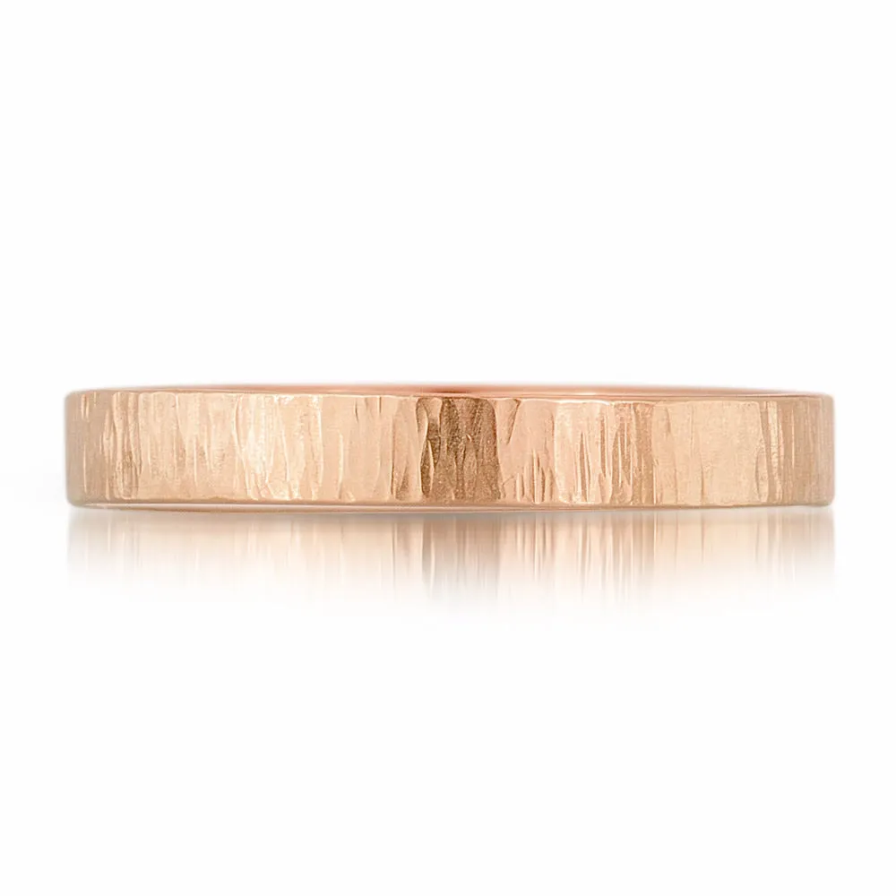 3mm Bark Texture Band