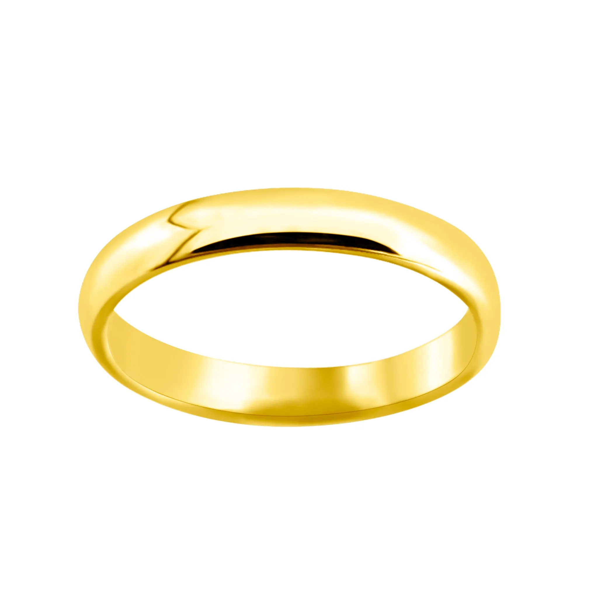 3mm Comfort Fit Wedding Band