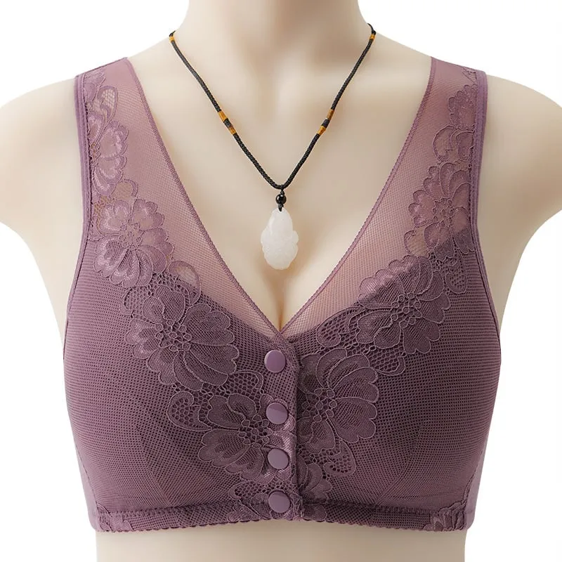 3Pcs - Comfortable & Convenient Front Button Bra