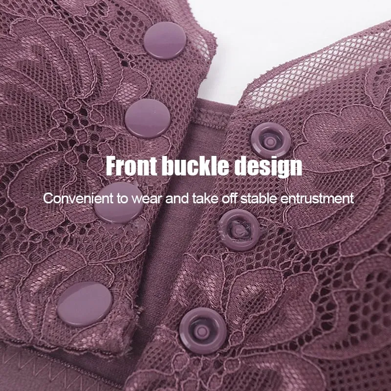 3Pcs - Comfortable & Convenient Front Button Bra