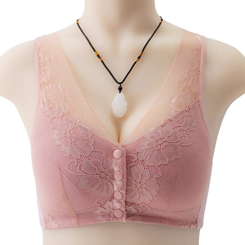 3Pcs - Comfortable & Convenient Front Button Bra