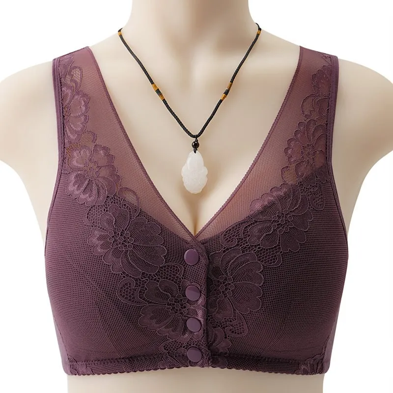 3Pcs - Comfortable & Convenient Front Button Bra