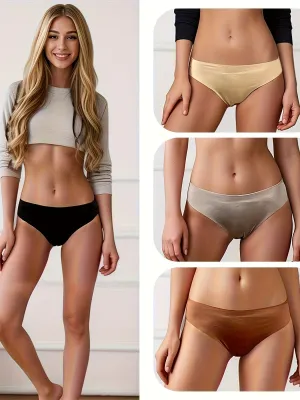 8 Pcs Ice Silk Women's Underwear | Cool & Comfortable