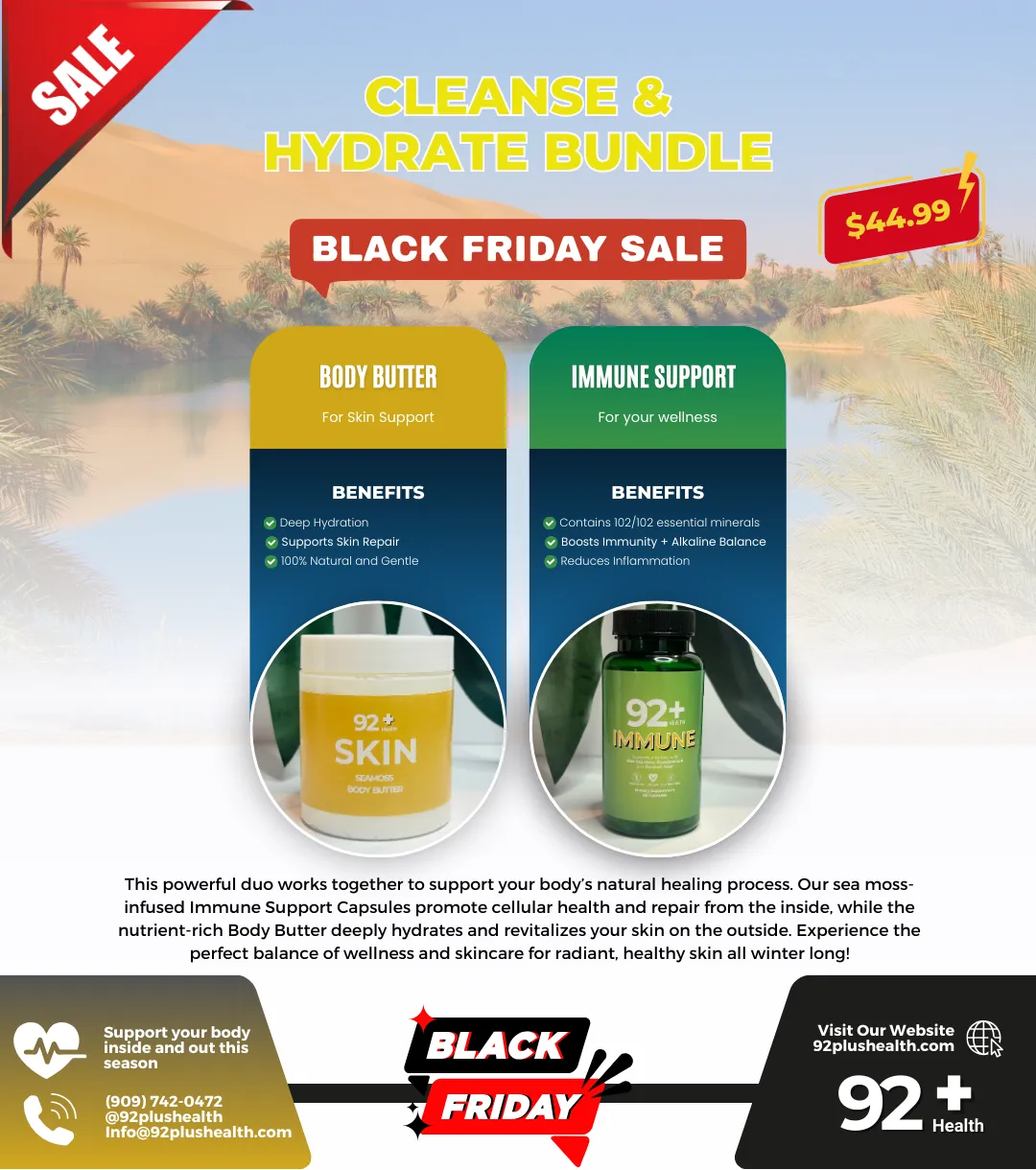 92  Immune   Skin Bundle