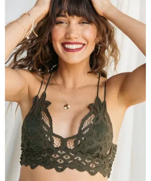 Adella Bralette Olive Sparrow