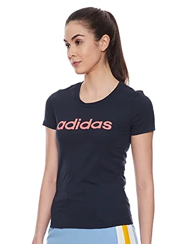Adidas Regular Women's Tees (H66396_Legink/sigpnk L)