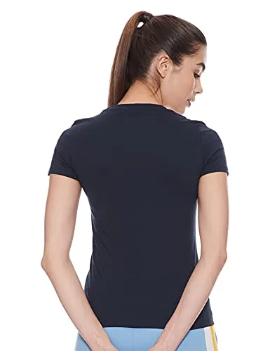 Adidas Regular Women's Tees (H66396_Legink/sigpnk L)