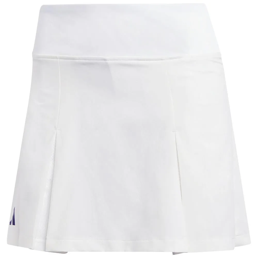 adidas Women's Club Pleated Skort - White