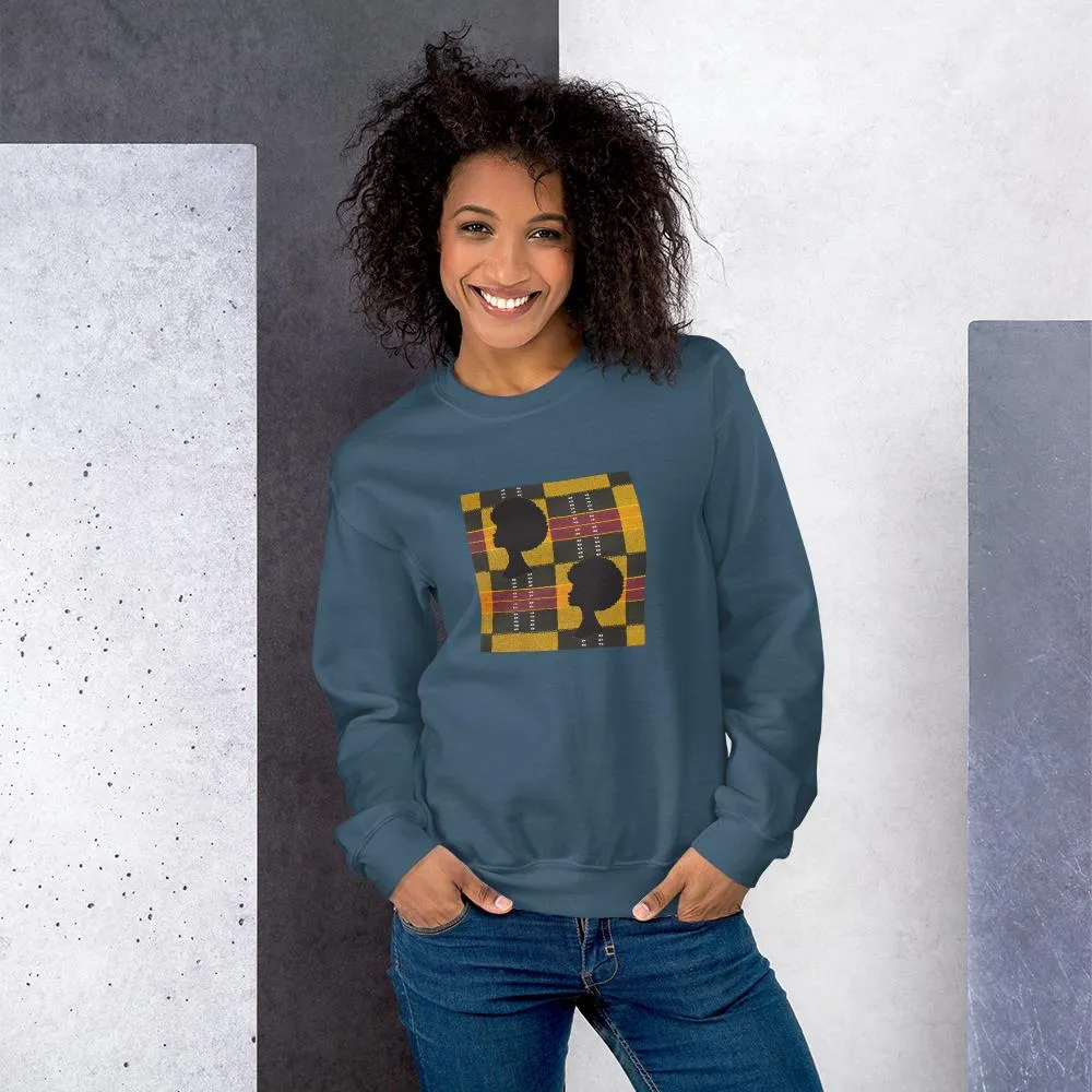 Afro African Print Unisex Sweatshirt