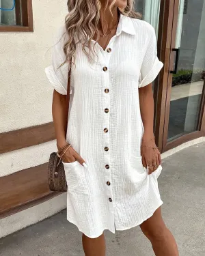 Ailín® | Airy Shirt Dress