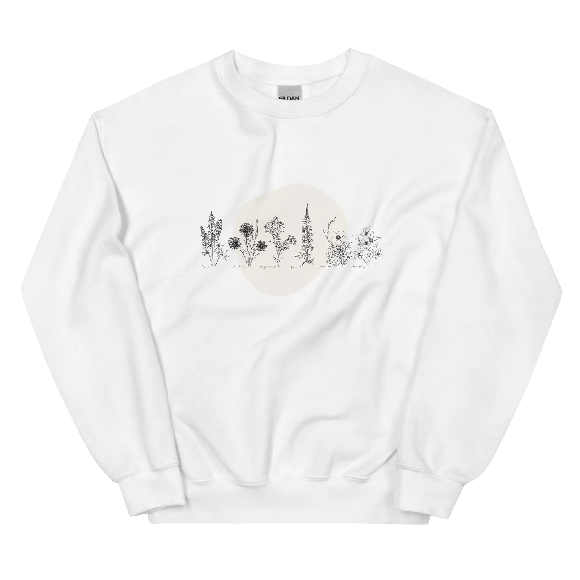 Alaska Wildflowers - Sweatshirt