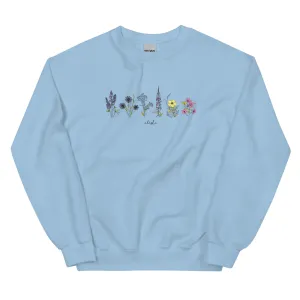 Alaska Wildflowers - Sweatshirt