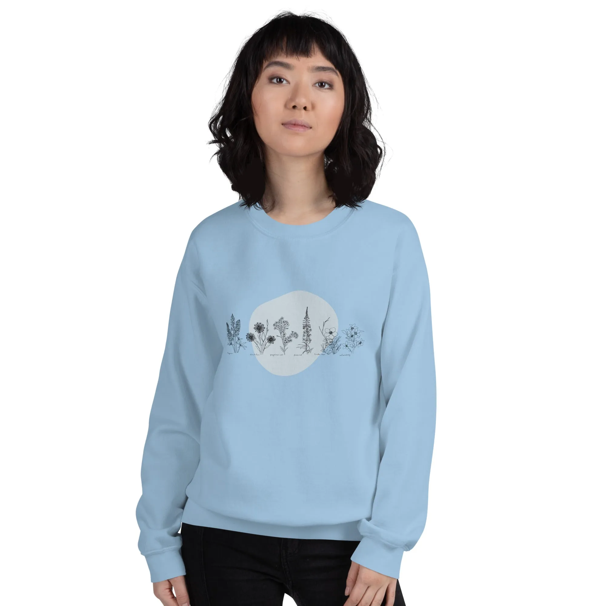 Alaska Wildflowers - Sweatshirt