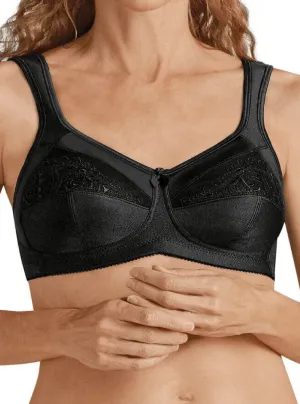 Amoena Isadora Wire-Free Bra - Black