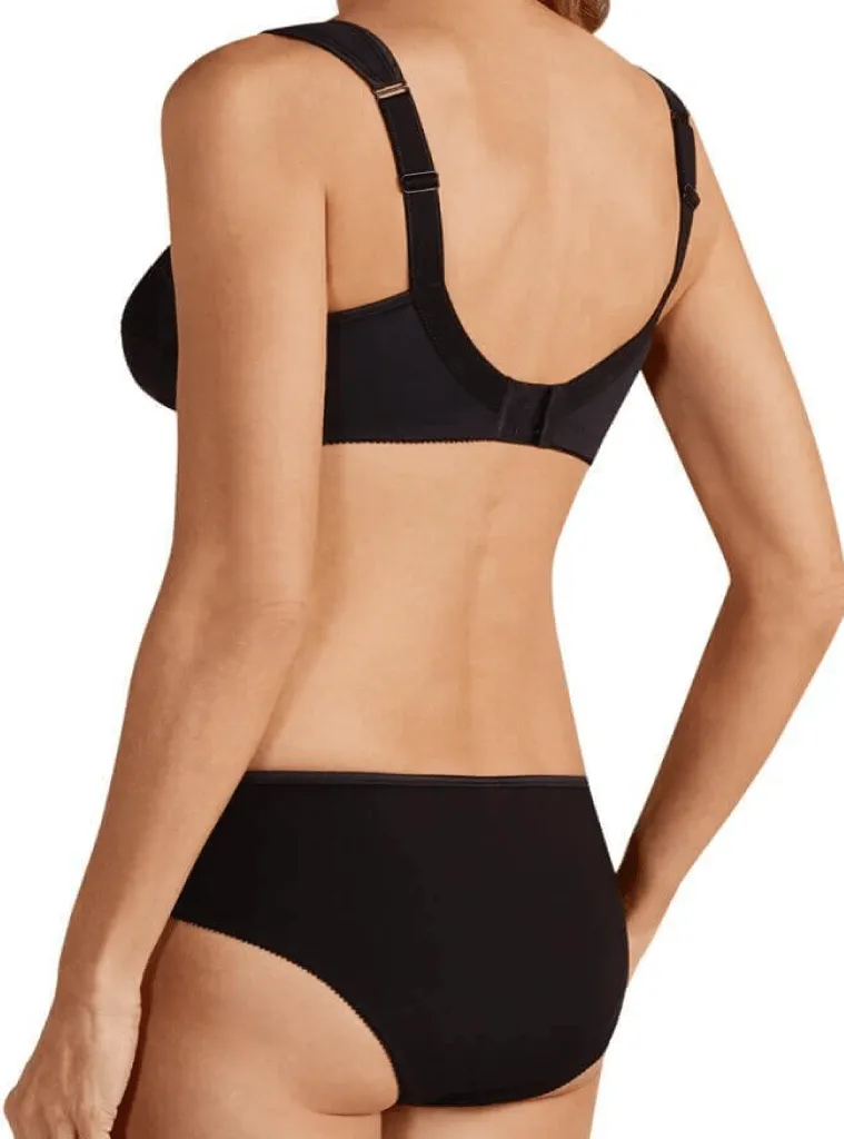 Amoena Isadora Wire-Free Bra - Black