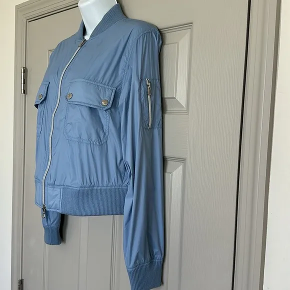 Anatomie Eilis Women's Bomber Jacket Blue Size XS