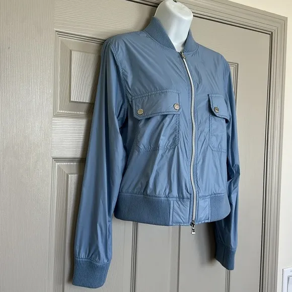 Anatomie Eilis Women's Bomber Jacket Blue Size XS
