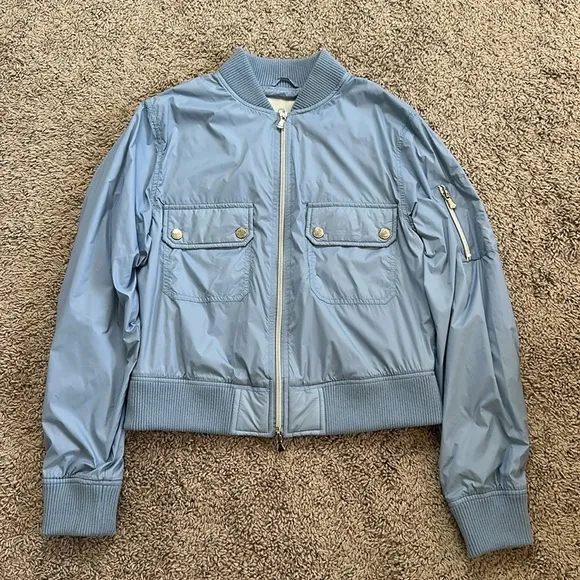 Anatomie Eilis Women's Bomber Jacket Blue Size XS