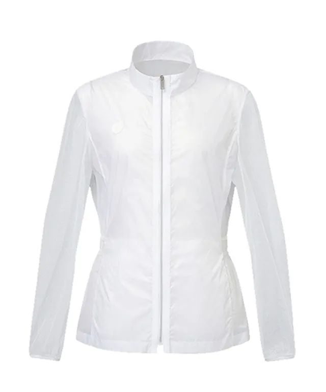 Anell Golf Airy Mesh Cool Jumper - White