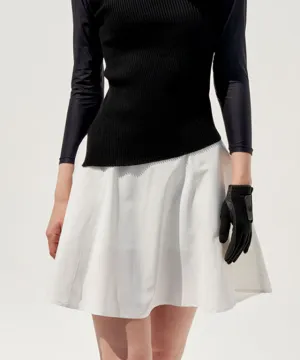 Anell Golf Airy Skirt - White
