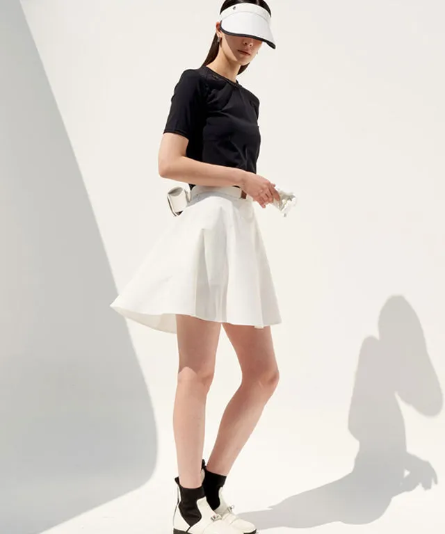 Anell Golf Airy Skirt - White