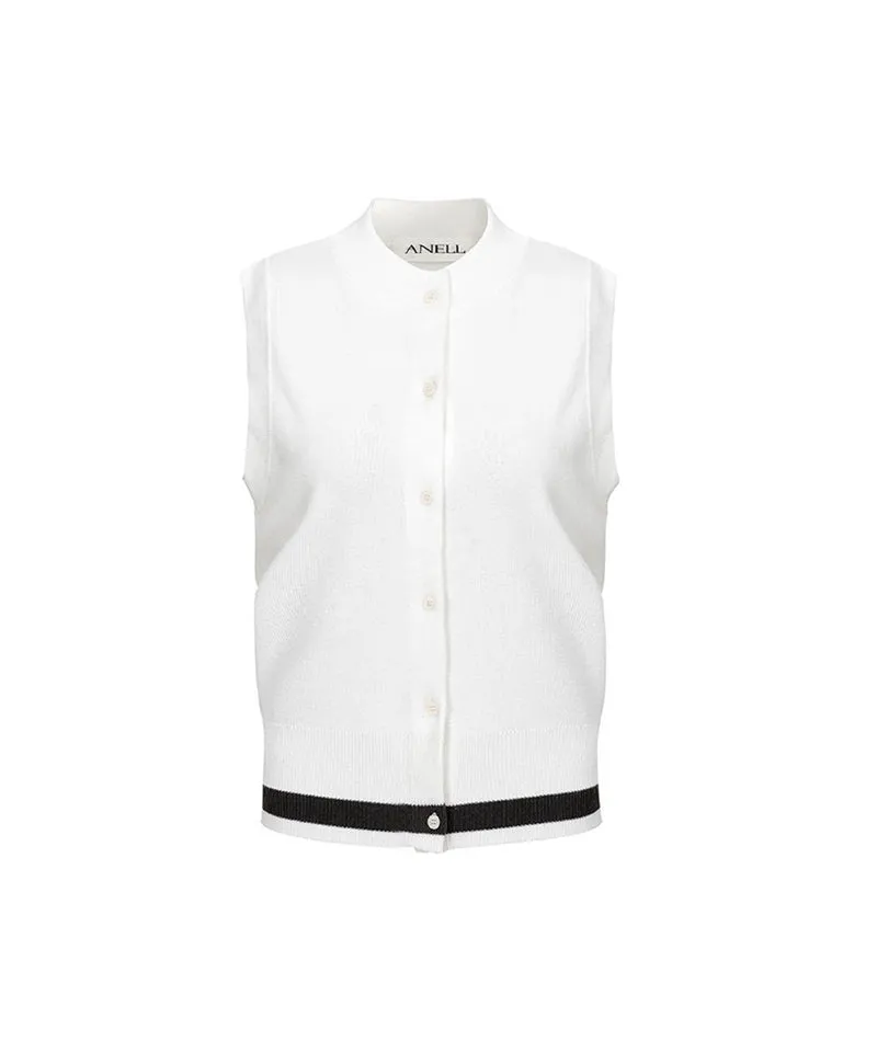 Anell Golf Ber Warm Knit - Ivory