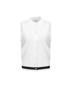 Anell Golf Ber Warm Knit - Ivory