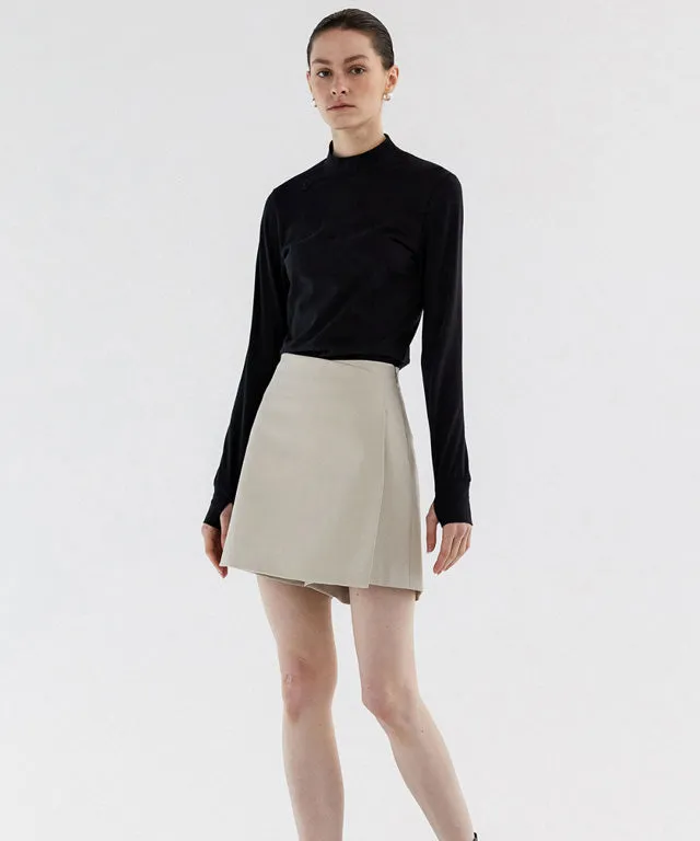 Anell Golf  Slim Air Turtleneck - Black