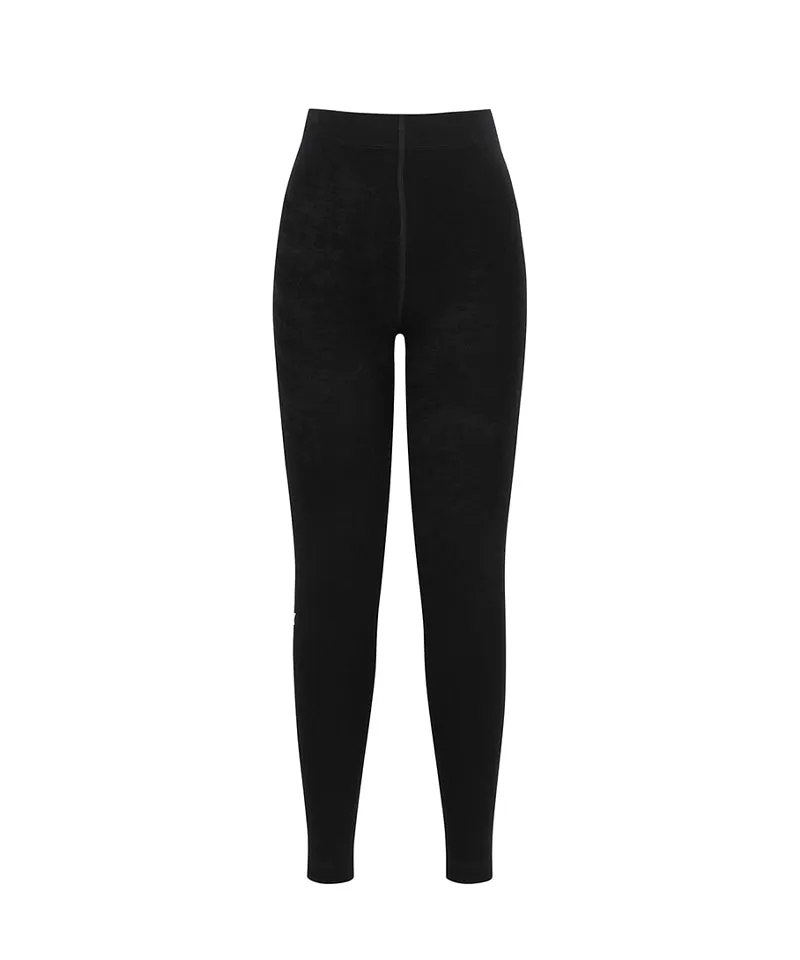 ANEW GOLF Women's Simple Warm Leggins - Black