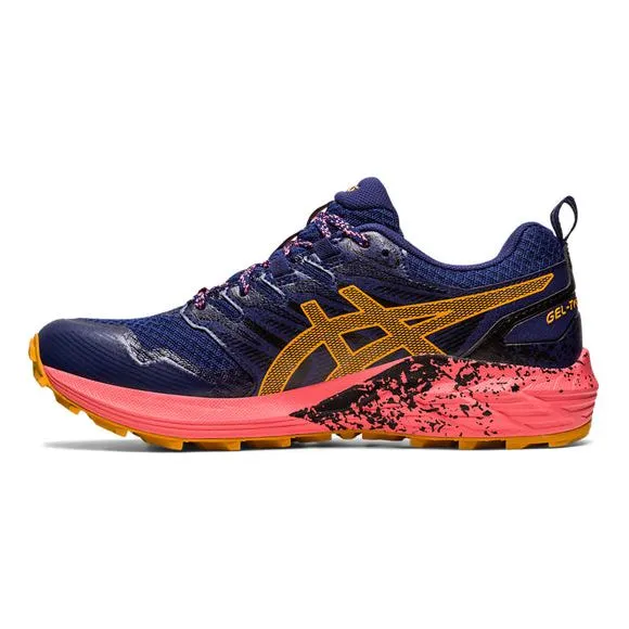 Asics Gel-Trabuco Terra Trail Shoe - Indigo Blue/Sandstorm Womens