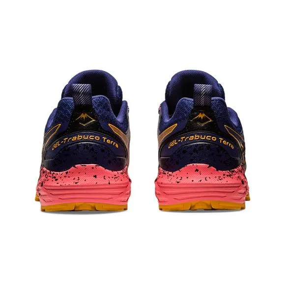 Asics Gel-Trabuco Terra Trail Shoe - Indigo Blue/Sandstorm Womens